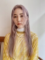 ユイル(Uil)&nbsp;似合わせ小顔カット× ブリーチカラー デザインカラー