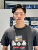 ノエロク 岐阜(noe rok) メンズニュアンスパーマスタイル01