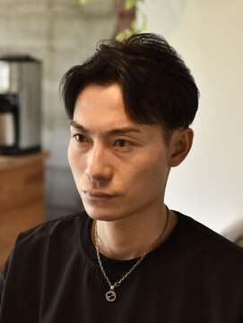 リム メンズヘア(LIM men's hair) 毛流れリバースセンターパート【メンズカット/メンズヘア】