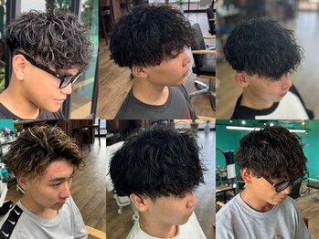 スウェル 西千葉店(Swell)の写真/ONもOFFも楽しむ!あなたらしいトレンドヘアをご提案【メンズカット＋波巻きパーマ¥13200】[#西千葉#メンズ]