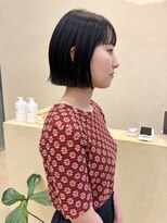 スニュウ(snuw)&nbsp;似合わせカットボブ小顔カットグレージュミルクティ