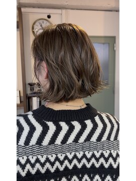 コレット ヘアー 大通(Colette hair) ボブ × オリーブベージュ .*。