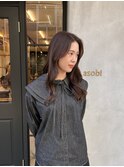 【ブリーチなし】ショコラブラウン
