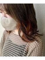 デレディールフィデル(DERE-DIR fidele)&nbsp;インナーカラー★オレンジ