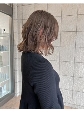 ムーン バイ ケンジ(moon by KENJE) 【hinari】ミルクティーベージュ/グレージュカラー