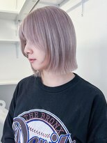 アルバム 渋谷パルコ(ALBUM) ウェーブミディアムメルティカラー似合わせカット_ba540642