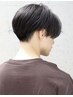 【川瀬指名限定】地毛風ナチュラル縮毛矯正＋メンズカット ￥22000→￥19800