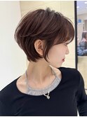 ショートボブ/大人ショート/ひし形ショート/美髪イメチェン