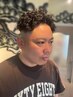 【Men's】メンズカット＋スパイラルパーマ＋眉カット