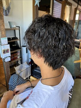 カリフ 大船(calif.) 【calif.】メンズツイストスパイラルパーマ