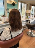 大人の抜け感ウェーブ×ゆるふわパーマ