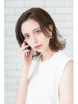 パノラ 下北沢(PANOLA)&nbsp;くびれAラインボブ/くびれスタイル/センターパート