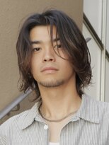 バイフィフス 原宿/表参道(by fifth)&nbsp;大人ナチュラルセンターパートツーブロックニュアンスパーマ緩め