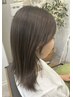 【しっとりヘアなら☆☆】カット+カラー+フローディア集中補修トリートメント