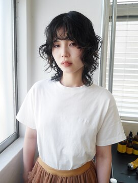 229 WOLF / ウルフパーマ　/ ミディアムパーマスタイル