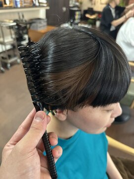 グランツヘアー(Glanz hair) ブリーチ無しインナーカラー