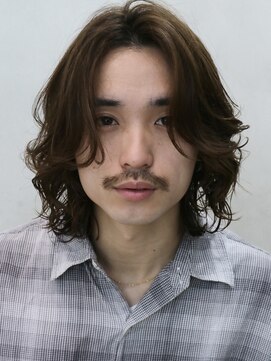 バイフィフス 原宿/表参道(by fifth) 原宿ツイストスパイラルパーマメンズパーママッシュウルフ30代