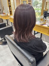 マリーチレイ(lei marichi ray) レイヤー×ピンクベージュ