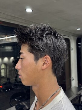 ニコ トウキョウ ロジック(nico TOKYO Logic) 刈り上げアップバングスパイキーショートパーマスパイラルパーマ