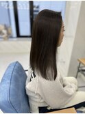 ブリーチなし◎ココアブラウン/艶髪/髪質改善/縮毛矯正/代々木