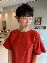 ホヌン 茅ヶ崎(Honnun)&nbsp;【上品さと抜け感】大人のハンサムパーマショート/茅ヶ崎