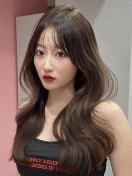 ボタン シブヤ(VOTAN SHIBUYA) ショコラグレージュ/顔まわり/アッシュブラウン/レイヤーカット