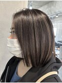 ROUIS 津田沼 ヘーゼルブラウンハイライト/白髪ぼかし/大人ボブ