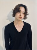 メンズボブ/メンズレイヤー/サーフカール/ニュアンスパーマ