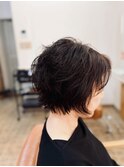 似合わせショート×くせ毛