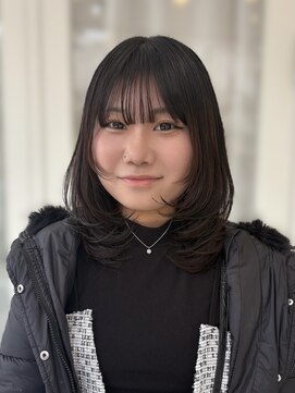 マッシュマシェラ(MASHU MACHELA) ミディアムレイヤー／レイヤーカット／ミディアム