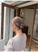 結婚式hair set