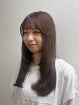 ロカリタ キョウト 千本丸太町店(ROCAReTA kyoto)&nbsp;レイヤー×ナチュラルブラウンカラー