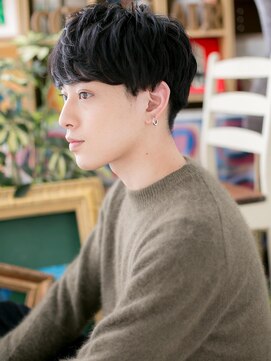 カバーヘア ブリス 北浦和(COVER HAIR bliss) *bliss北浦和*ナチュラルな束感◎黒髪マッシュb!