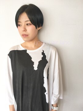 ザ ラボ アングゥ(The Labo ungu) ショートマッシュ×ブルーアッシュ
