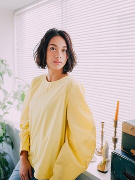 グランシャリオ 笹塚店(Grand Chariot) 【GrandChariot 笹塚】前下がりパーマボブ