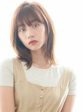 ヘアーサロン ラフリジー(Loufreasy) 【イルミナカラー】×アッシュブラウンの伸ばしかけ外ハネボブ