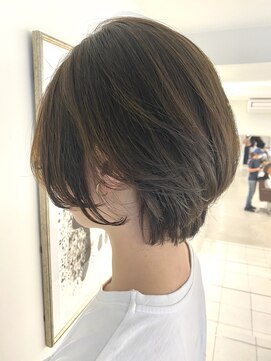 インビテーション(invitation) #ナチュラルショート#オリーブグレージュ