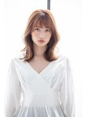 【shellbear 銀座】大人可愛い外ハネミディアム