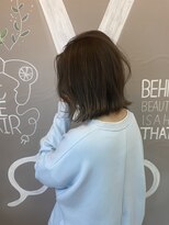 ジェンヌ(Sienne)&nbsp;簡単スタイリングの切りっぱなしボブ/20代/30代/40代/50代/60代