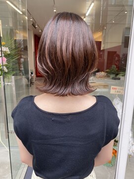 ラフランクリー(la frankly) ヘルシーウェーブ/小顔ひし形/髪質改善/レイヤースタイル