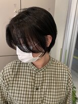 シールドヘアー 沖縄 新都心(C'LD Hair)&nbsp;【 C’LD 】お客様スタイル_簡単スタイリングショート！