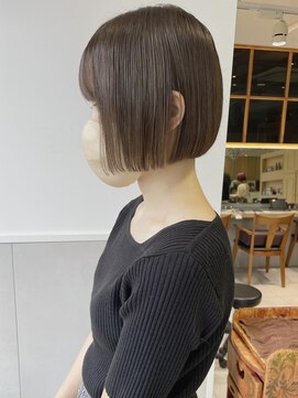 バブ バイネオリーブ(Bab by neolive) ハイライト☆グレージュ　ミニボブ