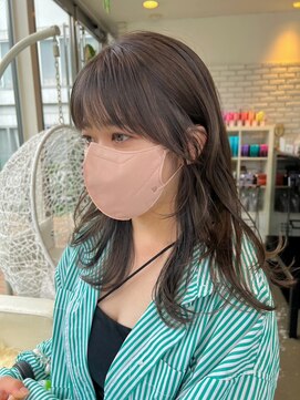 ディフィーノ 青山(DIFINO) 【DIFINO青山】まろグレージュ&韓国顔回りレイヤー