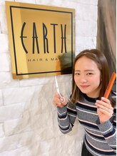 アース 豊崎店(HAIR&MAKE EARTH) 嘉手納 カンナ