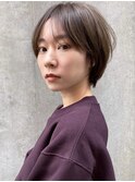 30代　40代　ショートカット　ショートボブ　長めショート　小顔