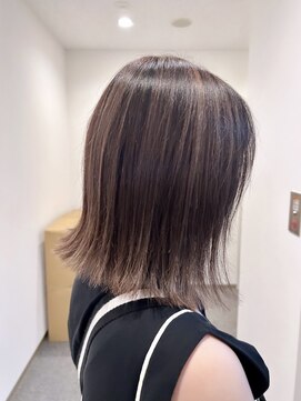 ベイショア(Bay Shore NY) 細かめハイライト×ラベンダーベージュ