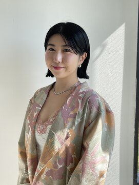 ザ オーダー(THE ORDER) タッセルボブマチルダボブ切りっぱなしボブブルーブラック