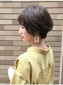 外ハネボブ/グラデーションカラー/ペールベージュ/秋葉原