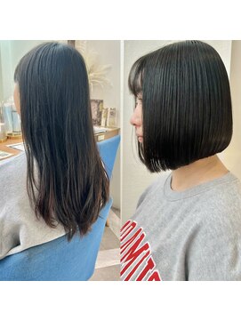 ロンドアベニール 北千住(Lond avenir) ばっさりイメチェンボブ☆美髪ボブ/美髪矯正[北千住]