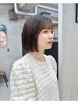 テトヘアー(teto hair) 切りっぱなしボブ顔周りカット